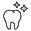 tooth icon - Comprehensive general dentistry.