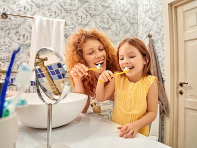 How dental professionals, and their families, care for their teeth at home.